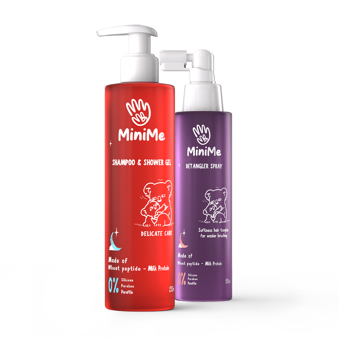 Detangler Spray & Shampoo Bundle - MiniMe